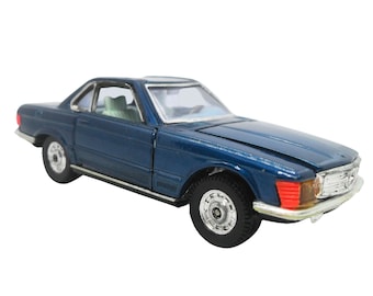 1970s Vintage Corgi 393 Mercedes Benz 350 SL. Toy Collectible. Made in England