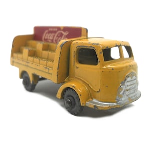 1950 年代のマッチ箱レスニー 37a キャリア バンタム ローリー: ヴィンテージ コカ コーラ おもちゃ