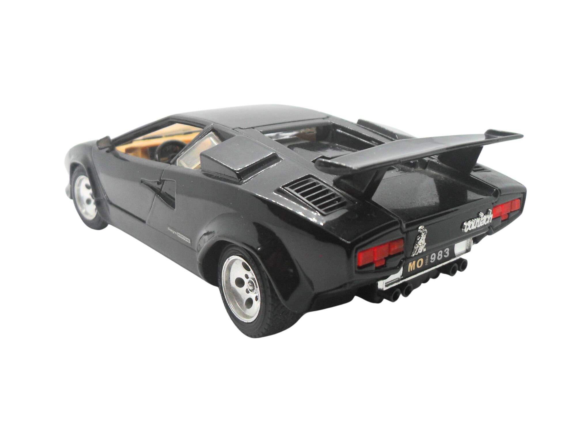 1990s Vintage Burago 0537 Lamborghini Countach 1988 Toy