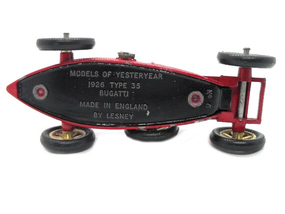 models of yesteryear 1926 type 35 bugatti