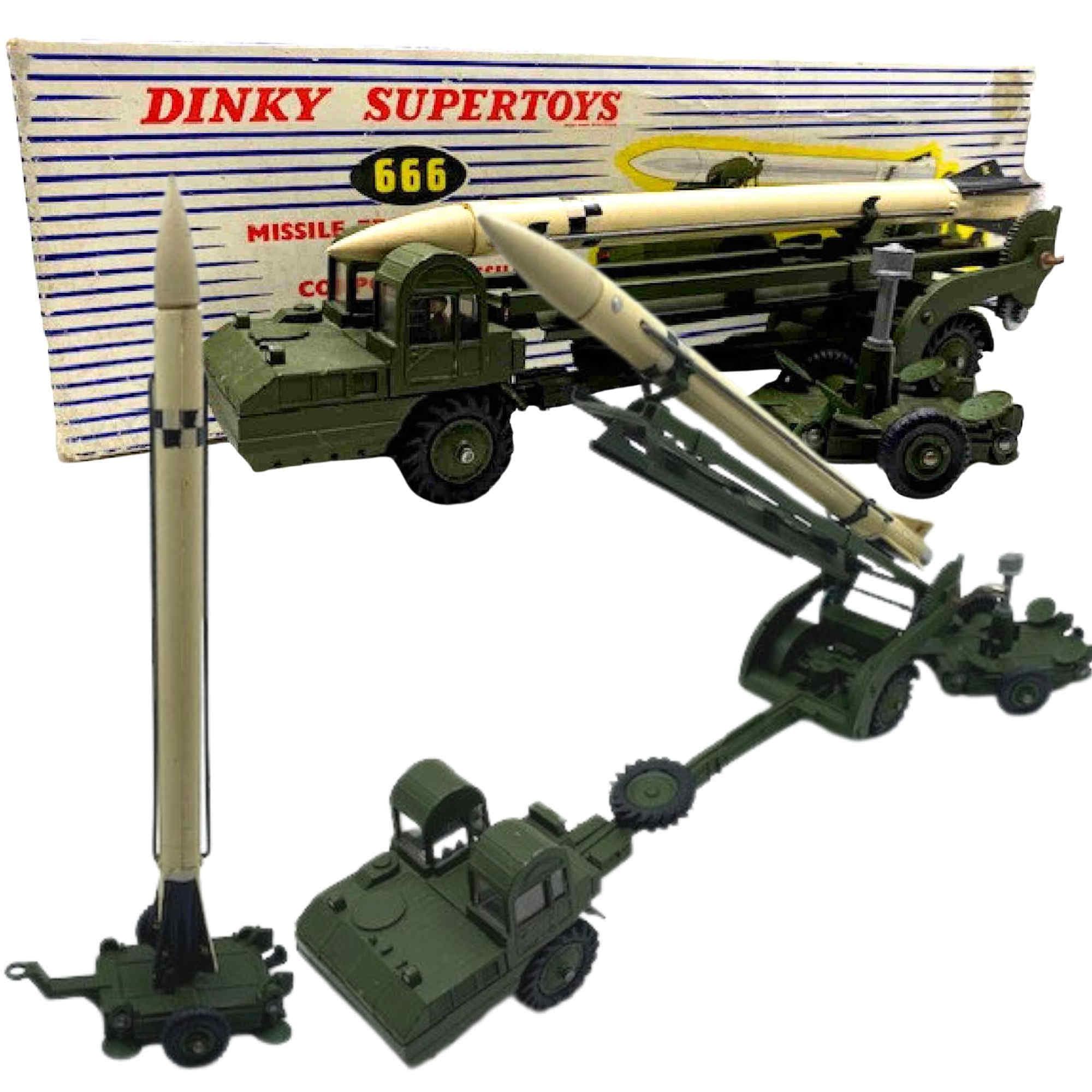 DINKY SUPERTOYSミサイルランチャー665 DINKY SUPERTOYSミサイルランチャー665