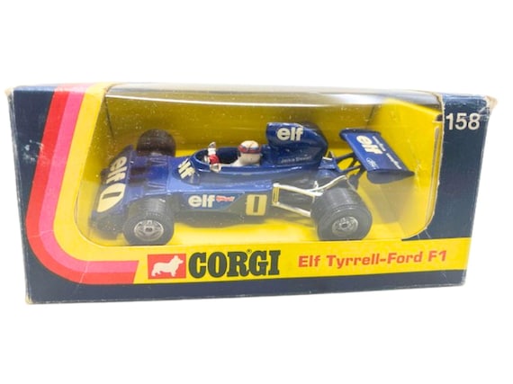 Voiture de course Corgi Jackie Stewart ELF Tyrrell Ford F1 vintage