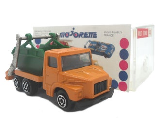 Camion Majorette N322 Semi Surbaissé – Bleu, échelle 1/100, France, Métal, Occasion