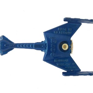 1980s Vintage Corgi Juniors 149 Star Trek Clingon Warship Toy Collectible. The Mettoy TM Ltd UK. Made in England image 8