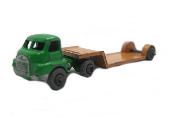 1950s Vintage Matchbox Lesney 27a Bedford Low Loader [78mm