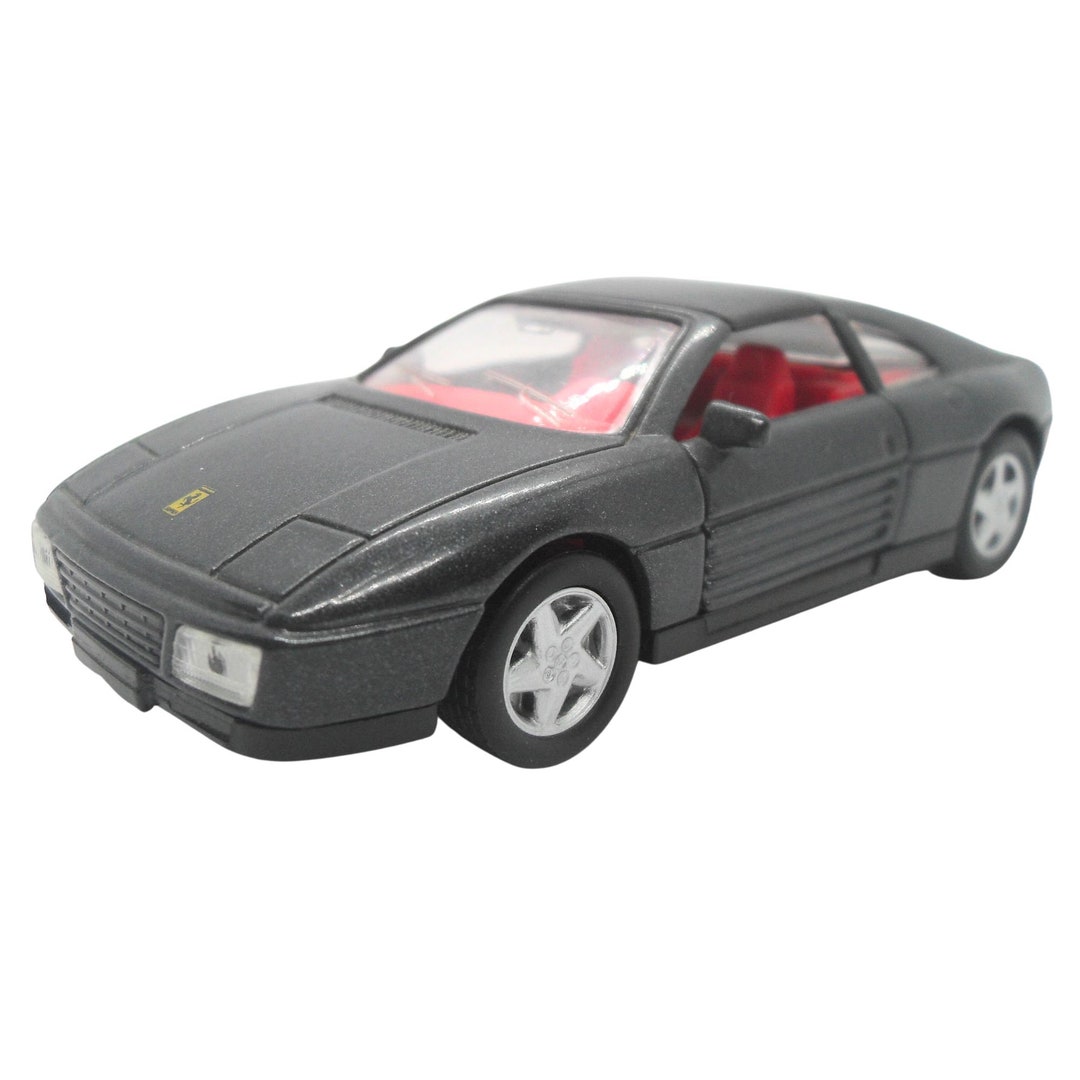 【Maisto】Ferrari 348ts 組み立てキットSET 1980s Vintage Maisto Ferrarri 348 TS - Shell Collection. Toy