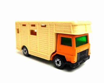 1970s Vintage Matchbox Superfast 40b Horse Box. Made in England