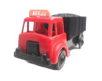 1950s Vintage Beeju Coal Lorry. EVB Plastics. Toy Collectible. Made in England