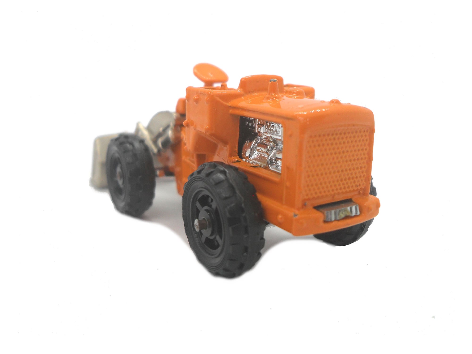 Ancienne Majorette Tracto-pelle N°211 - échelle 1:55 - Avec Sa Boîte D'origine