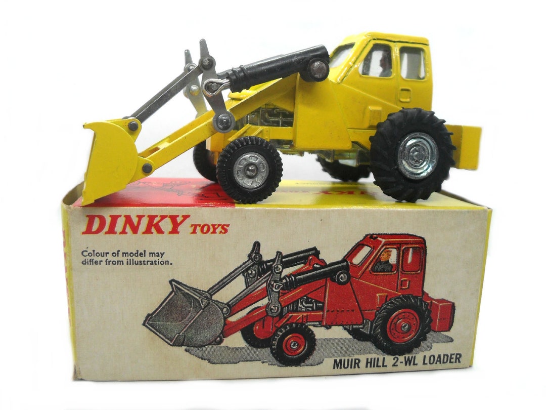 1950s Vintage Dinky 437 Muir Hill 2-WL Loader. Toy Collectible