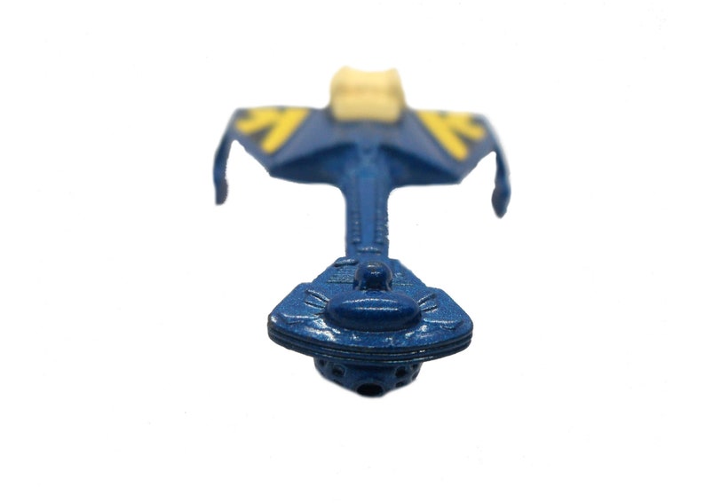 1980s Vintage Corgi Juniors 149 Star Trek Clingon Warship Toy Collectible. The Mettoy TM Ltd UK. Made in England image 3