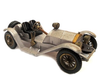 1960s Vintage Matchbox Yesteryear Y7-2 1913 Type J32 Mercer Sports Car Toy Collectible Made in England