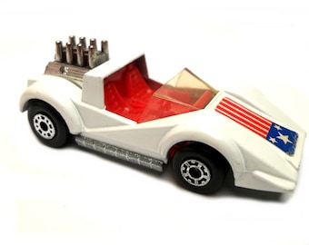 1970s Vintage Matchbox Superfast 64c Fire Chief Car Toy