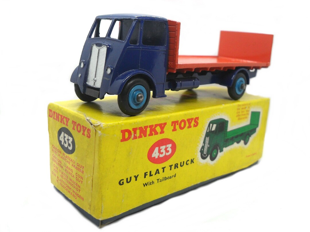 Camion Guy Warrior Flat Truck Dinky Toys 432 - Zamak - Occasion UK