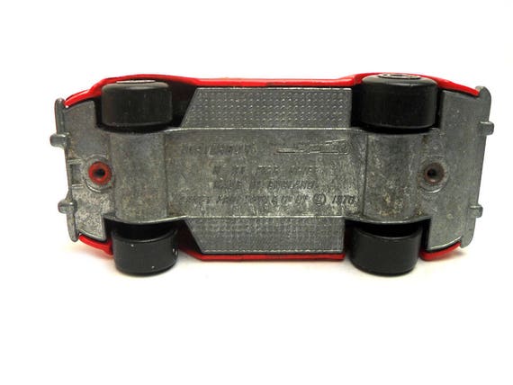 1970s Vintage Matchbox Superfast 64c Fire Chief Car Toy