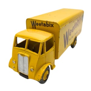 1950s Vintage Dinky 514 Guy Van &quot;Weetabix&quot;. Toy Collectible. Made in England