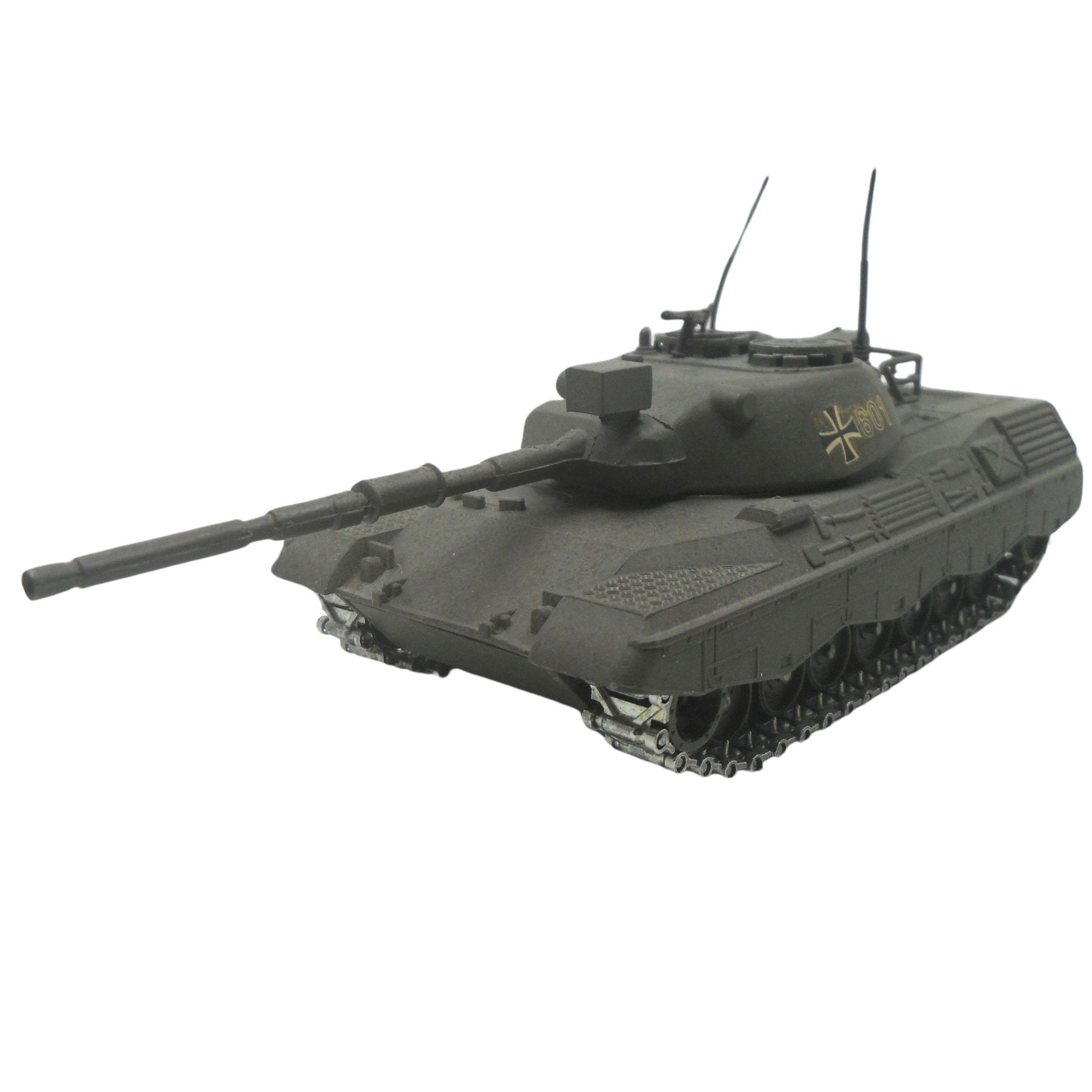1970s Vintage Solido 243 KPZ Leopard German Army Tank. Scale 1:50
