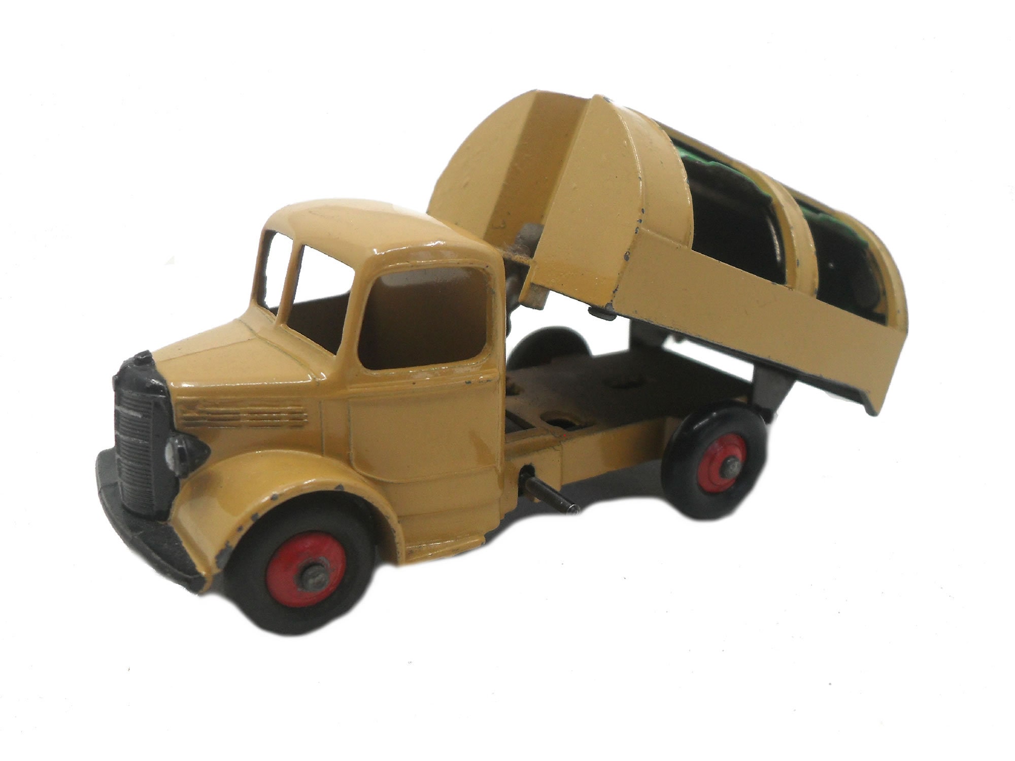 1950s Dinky 25v Bedford Refuse Wagon Toy Collectible Made In England 1950s-dinky-25v-bedford-refuse-wagon-toy-collectible-made-in-england