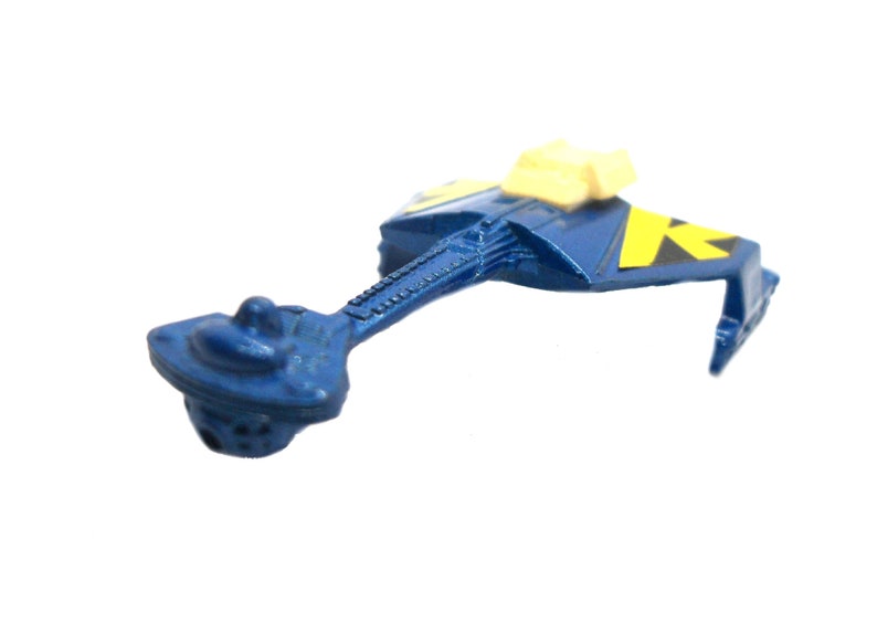 1980s Vintage Corgi Juniors 149 Star Trek Clingon Warship Toy Collectible. The Mettoy TM Ltd UK. Made in England image 2