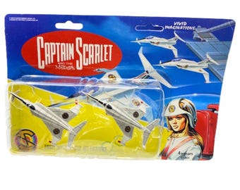 ヴィンテージ 2002 キャプテンスカーレット チョロQ 車両セット