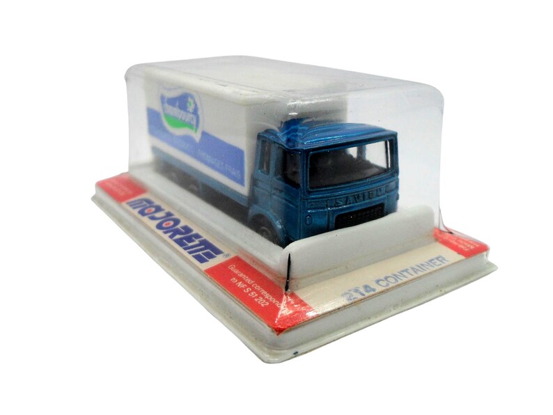 RARE MAJORETTE 214 Camion Saviem Container Pepsi Metal Neuf Scelle 200