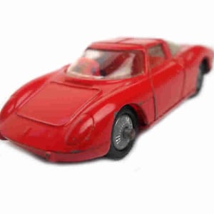 1960s Vintage Husky 56 Ferrari Berlinetta 250 GT Sports Car Toy Collectible Made in England