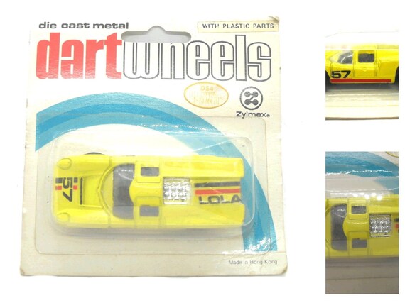 1980s Vintage Zee Toys - Zylmex D54 - Dart Wheels - Lola