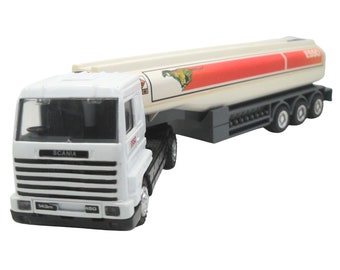 1980s Vintage Esso Scania Road Tanker - Esso Collection. Toy Collectible. Made in China