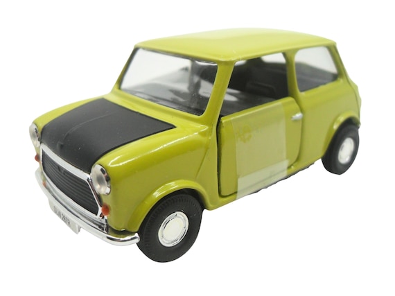 2000s Vintage Corgi 04438 Mr Bean Mini and Mr Bean Figure