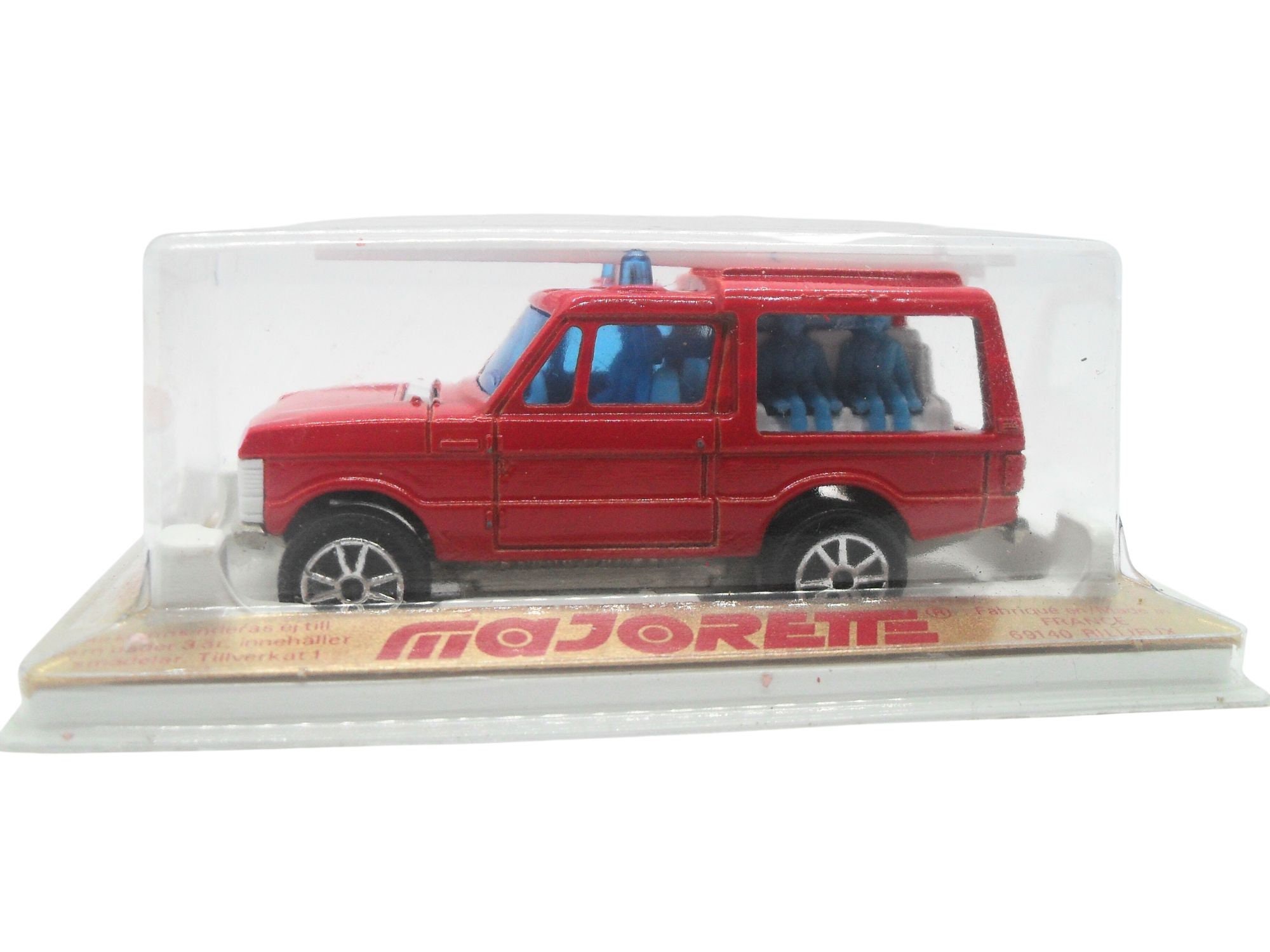 Lot De 7 Voitures Majorette Anciennes - Banque, Ambulance, Pompiers, Range Rover