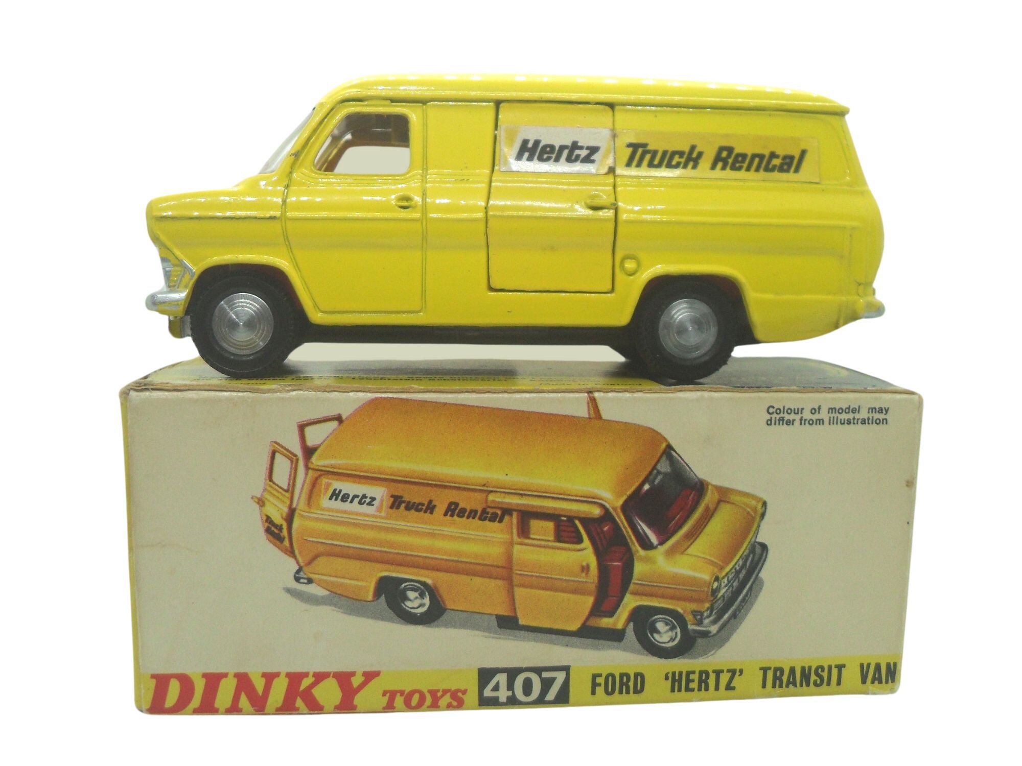1970s Vintage Dinky 407 Ford Transit Van - 