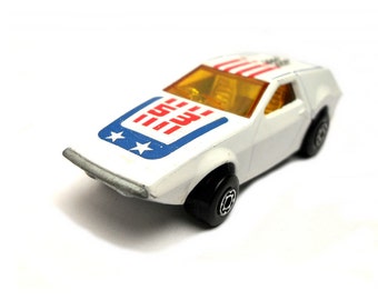 década de 1970 vintage Matchbox 53d Tanzara carreras coche juguete coleccionable Made in England