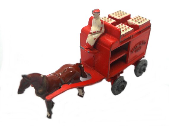 1950 Vintage Matchbox Lesney 7a Horse Drawn Milk Float