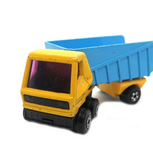 1970er Jahre Vintage Matchbox 50d Gelenk-LKW Spielzeug Sammlerstück Made in England