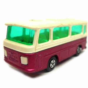 1970er Jahre Vintage Streichholzschachtel Lesney 12d Setra Mini Coach Spielzeug Sammlerstück Made in England