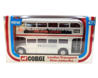 Vintage 1970s Corgi 701 Hi Speed Inter-city Mini Bus Made in Great