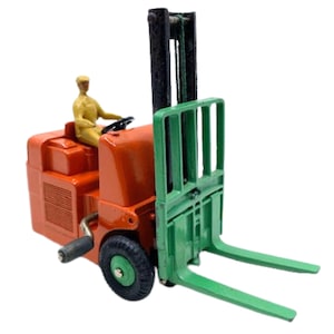 1950s Vintage Dinky 14c Coventry Climax Forklift Truck. Toy Collectible. Made in England