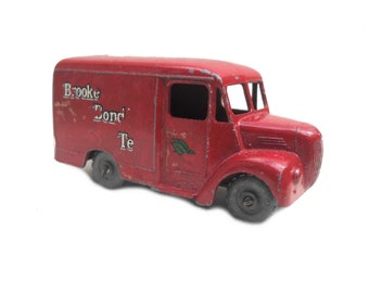 1950s Vintage Matchbox Lesney 47a Trojan Van "Brooke Bond Tea". Toy Collectible. Made in England