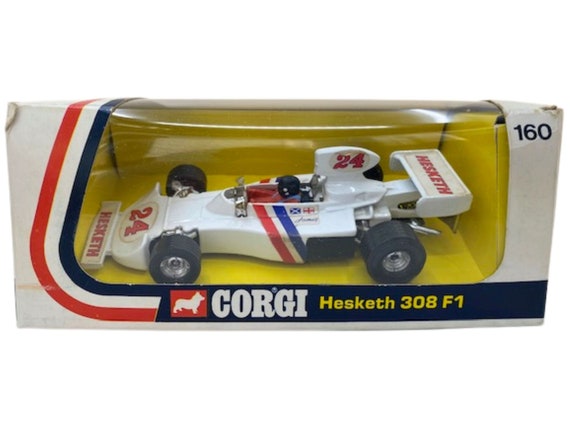 スポーツ CORGI Hesketh 308 F1 Racing Car 1970s Corgi Hesketh Ford 308 F1 Racing Car - James Hunt