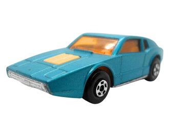 1970s Vintage Matchbox Superfast 65a Saab Sonett III. Toy Collectible. Made in England