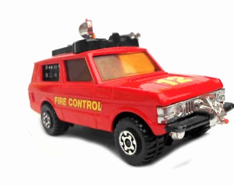 1970s Vintage Matchbox Superkings SK64 Fire Control Truck Toy Collectible England