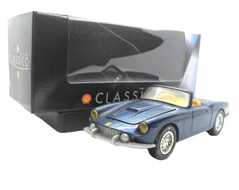 1990s Vintage Maisto 1961 Ferrari 400 Superamerica- Shell Classico Collezione. Toy Collectible. Made in China