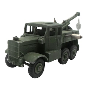 Tractor de recuperación Dinky 661 vintage de los años 50. Juguete coleccionable. Hecho en Inglaterra