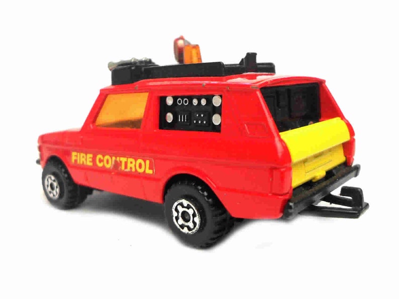 1970s Vintage Matchbox Superkings SK64 Fire Control Truck Toy