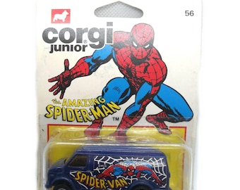 1984年当時物　未開封　マテル製　スパイダーマン　フィギュア ヴィンテージ 1984 80年代 コーギー 266 スパイダーマン スパイダー