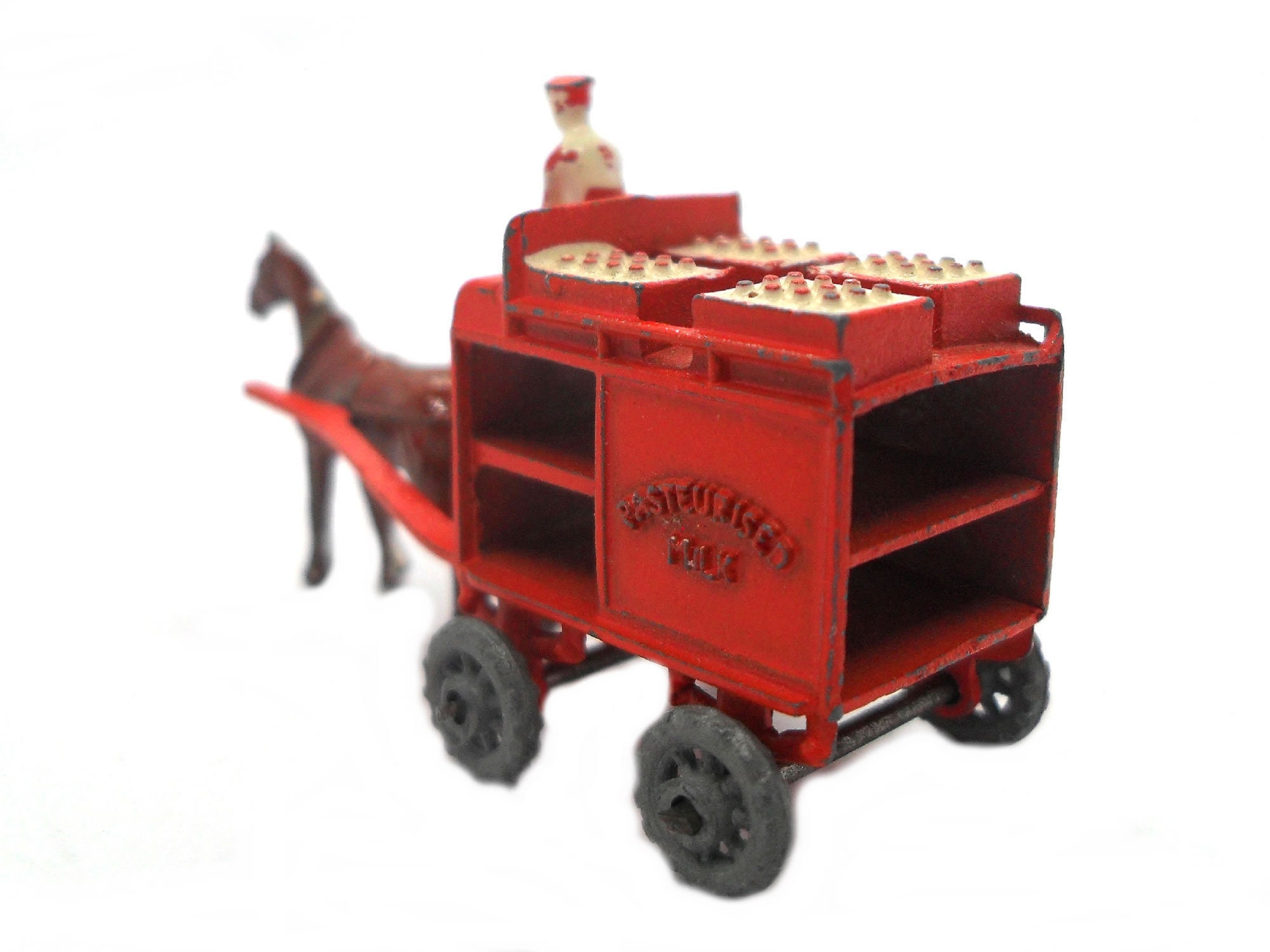 矢130 レスニーマッチボックスフォードボックスモデル　欠品あり 1円〜 破損 マッチボックス No.7 Horse Drawn Milk Float Yahoo
