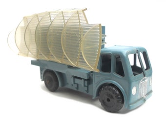 1960s Vintage Tri-ang Minic RAF Radar Truck. Toy Collectible. Made in England