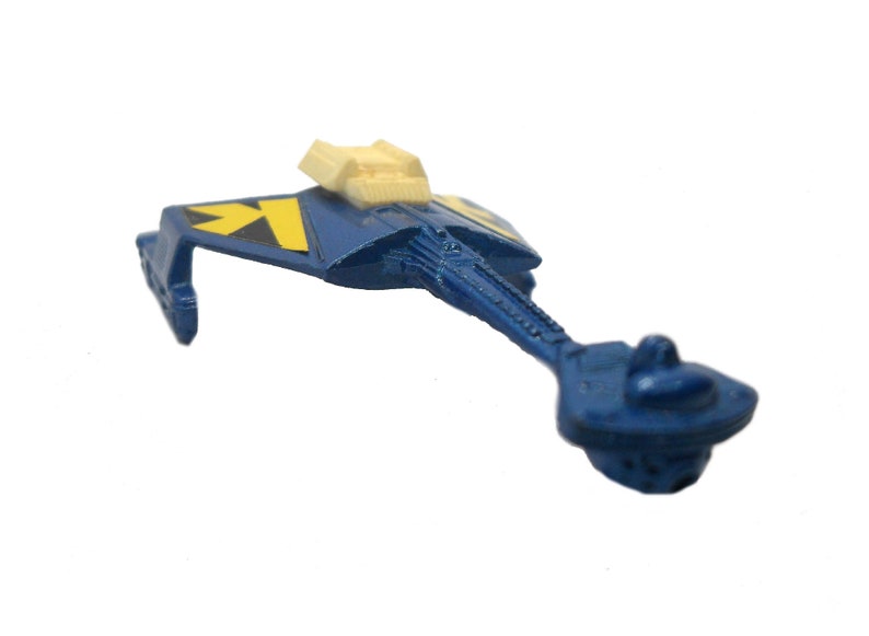 1980s Vintage Corgi Juniors 149 Star Trek Clingon Warship Toy Collectible. The Mettoy TM Ltd UK. Made in England image 1