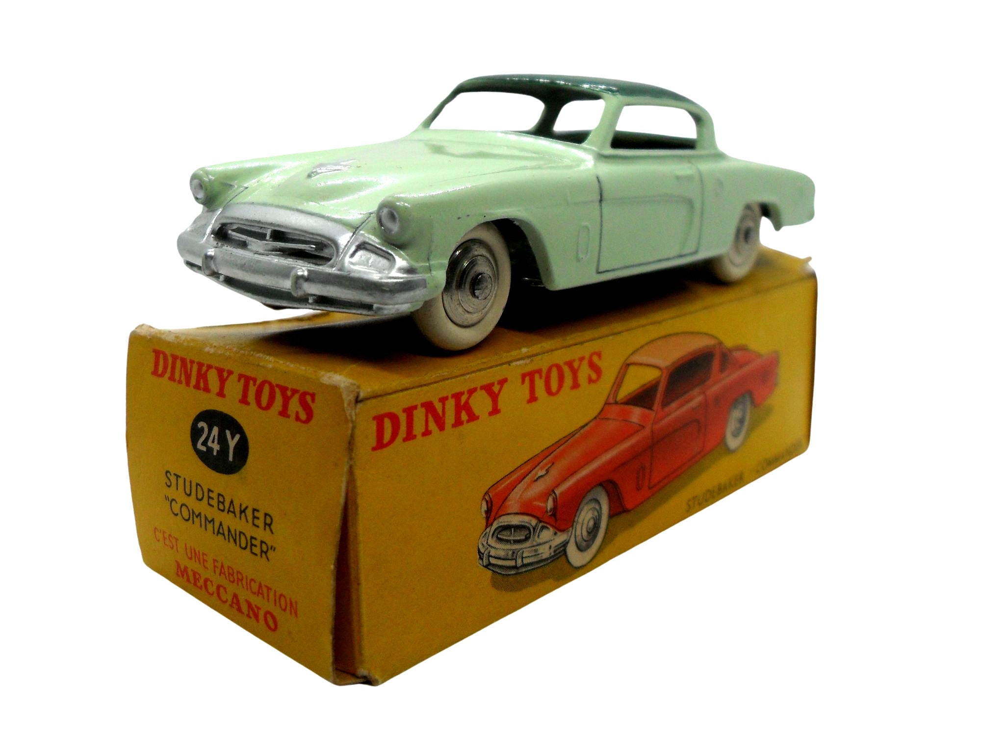 美品　DINKY TOYS ARMY STAFF CAR ミニカー Dinky-Toys-675-Army-Staff-Car-