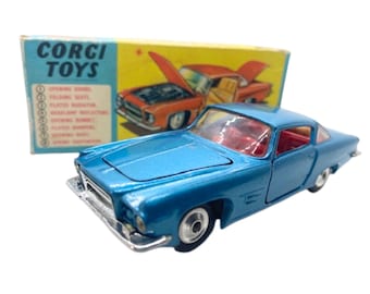 Vintage Corgi Toys Ghia L.6.4 Chrysler Engine Diecast Model Car